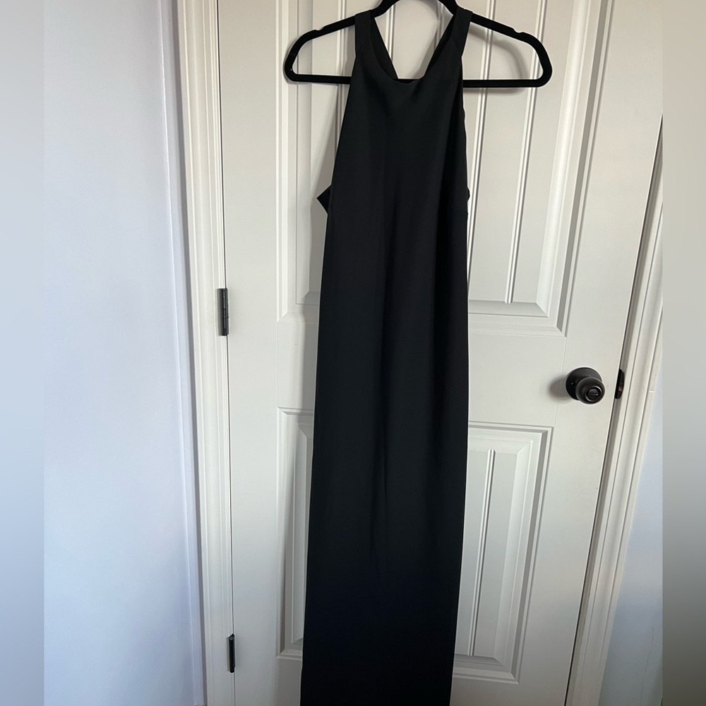 Hampton Dress Co. Black Glam Dress Floor Length